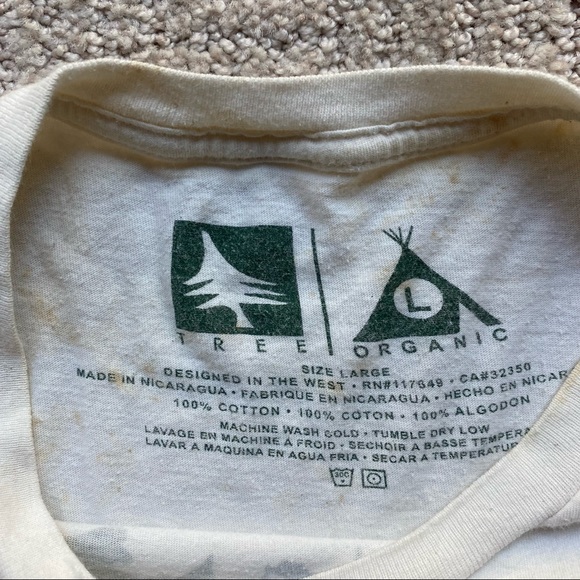 White Tree Brand Camping Tee - Picture 3 of 4
